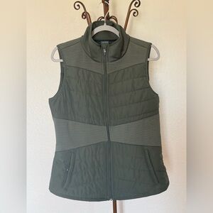 Tek Gear Dark Green Quilted Vest